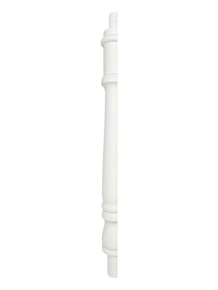 White Primed Turned Georgian HALF Continuous Newel Post 90mm x 675mm