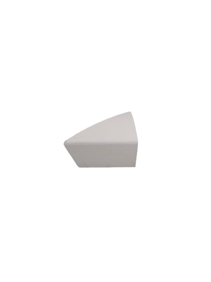 White Primed Smooth HALF Pyramid Newel Cap 90mm - Image 2