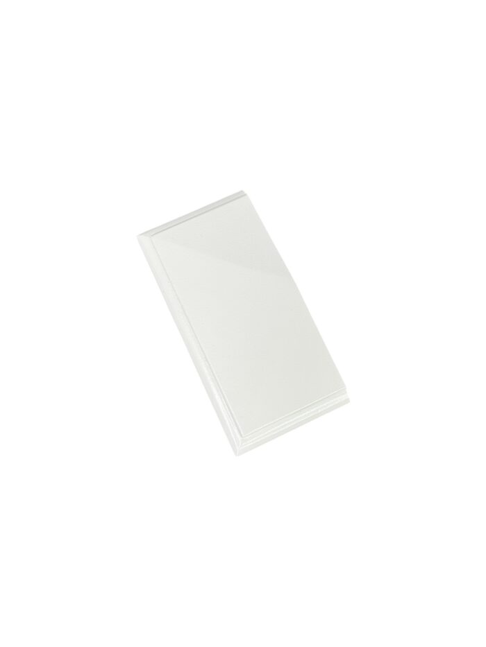 White Primed HALF Pyramid Newel Cap 90mm - Image 2