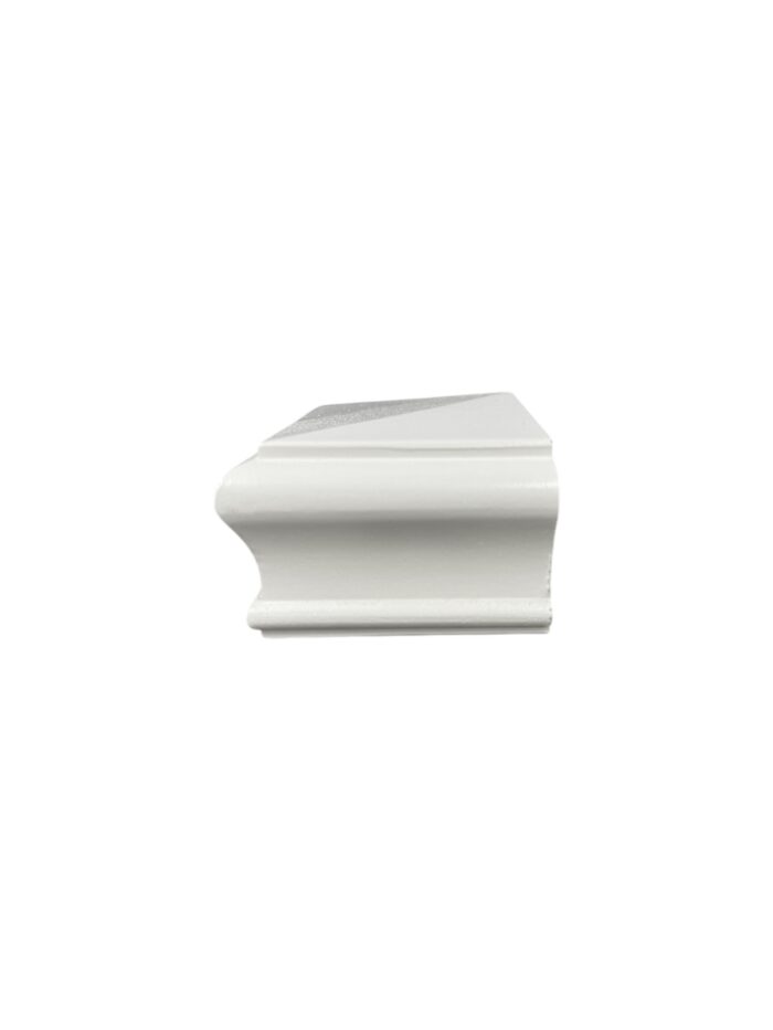 White Primed HALF Pyramid Newel Cap 90mm - Image 3
