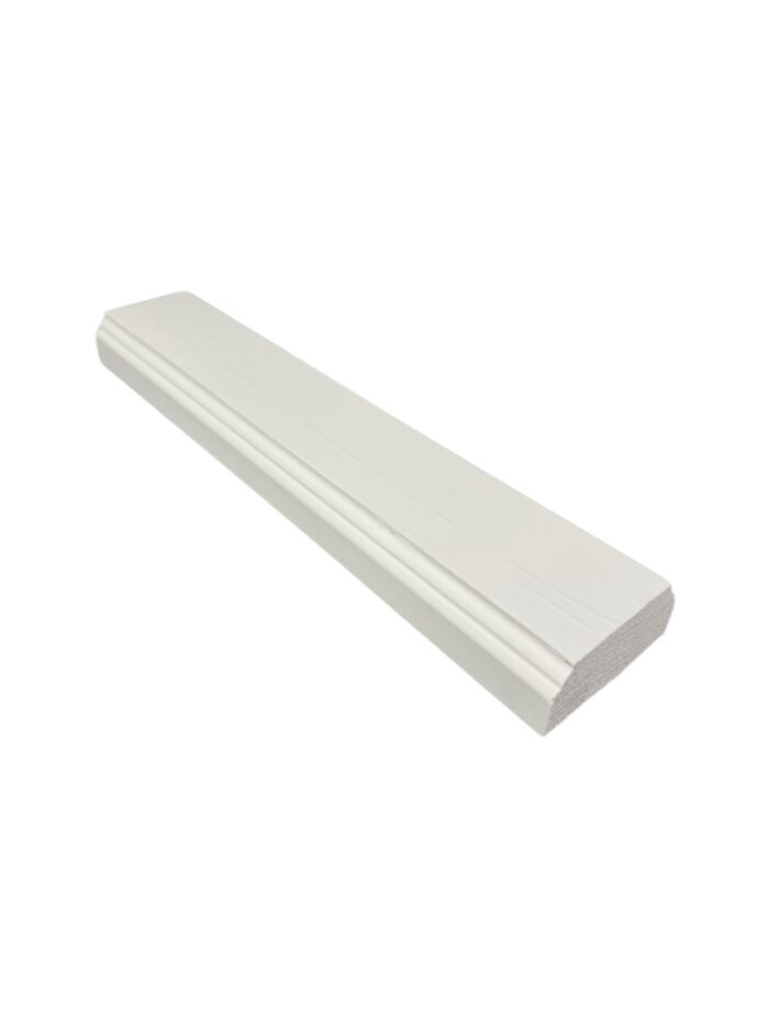 White Primed Stair Handrail and Baserail 35mm - In Various Lengths - Image 11