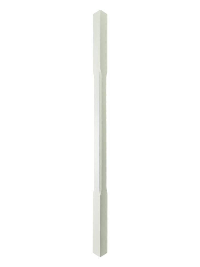 White Primed Stop Chamfer Stair Spindle 32mm x 1100mm