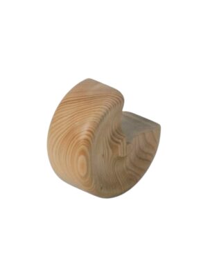 Pine Scroll Handrail Fitting