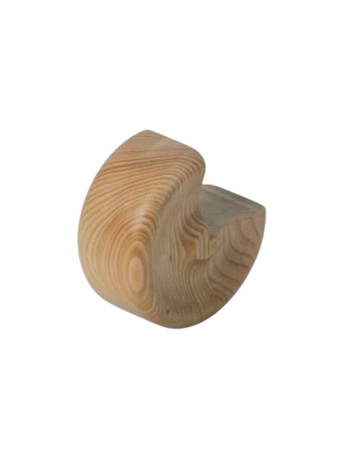 Pine Scroll Handrail Fitting